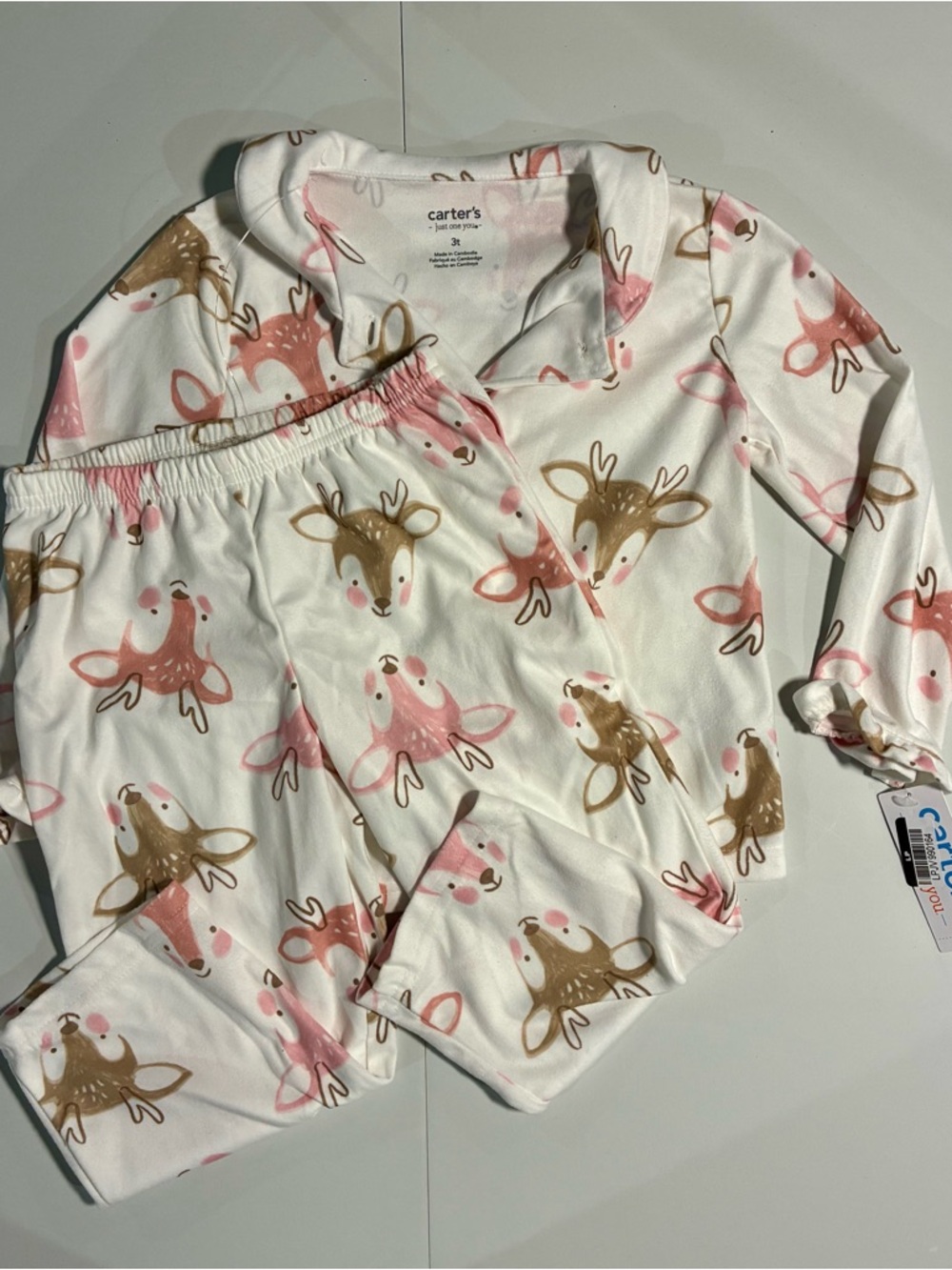 Carter's Reindeer Two-Piece Pajama Set